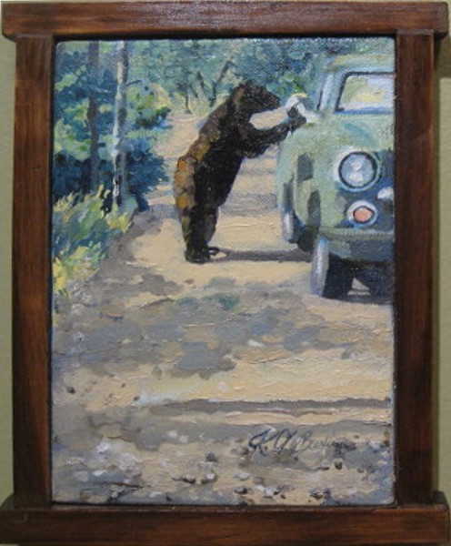 Kathryn Stott Buxton
                "Yellowstone Bear"