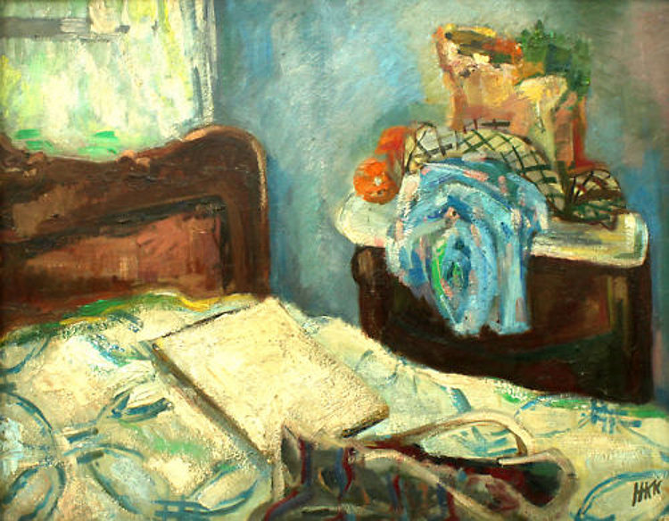 Painting
              of Kilstrom's apartment