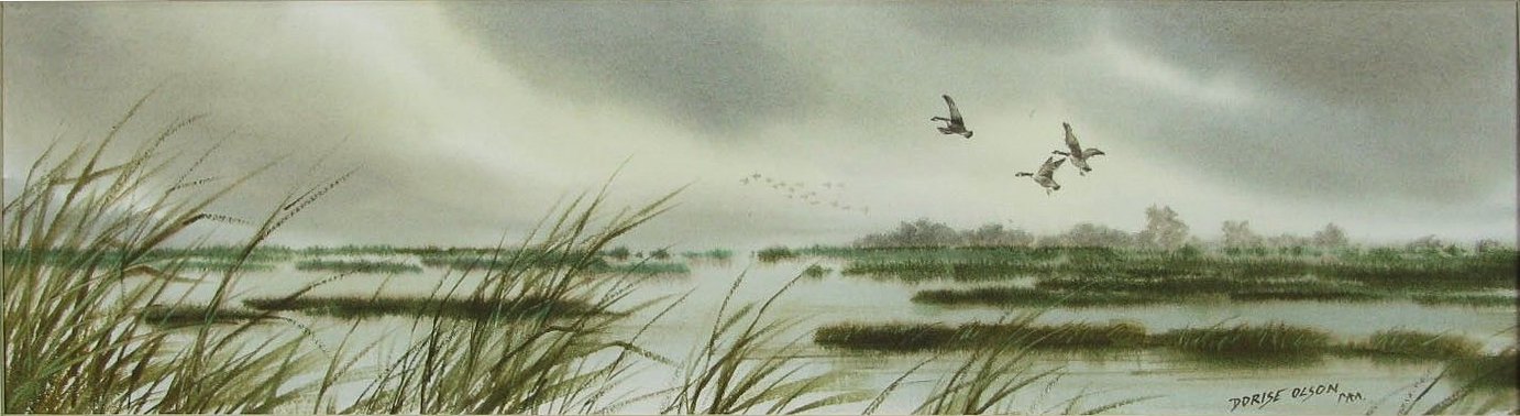 Dorise Olson Mina-Mora watercolor
