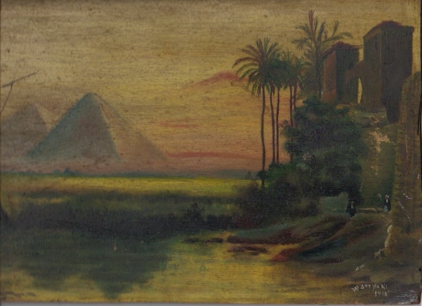 W. Stewart Egyption
                      scene