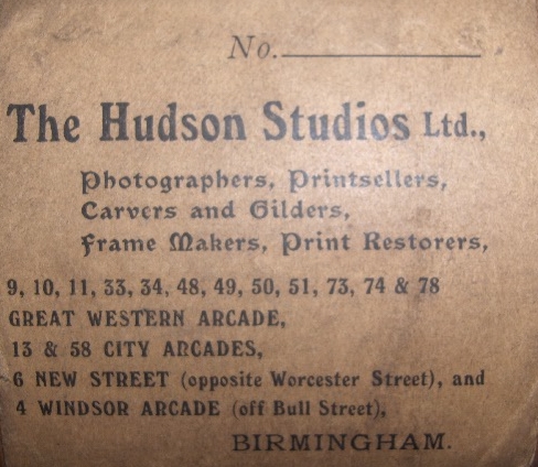 Hudson
                    Studios label