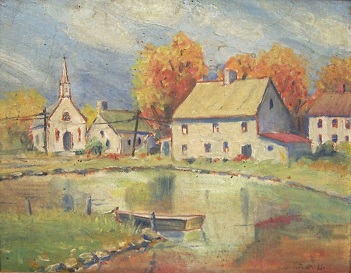 Jesse Rogers Ullrich painting